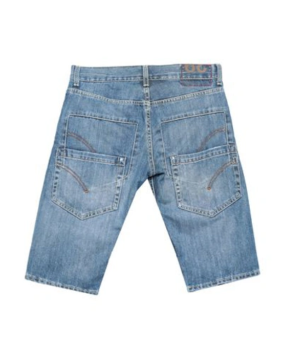 Shop Dondup Denim Shorts In Blue