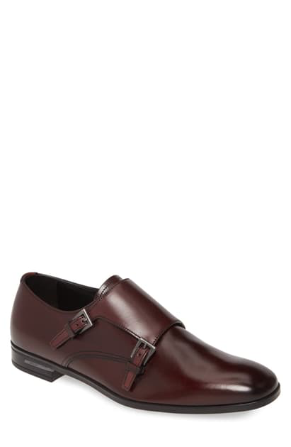 prada double monk strap shoes