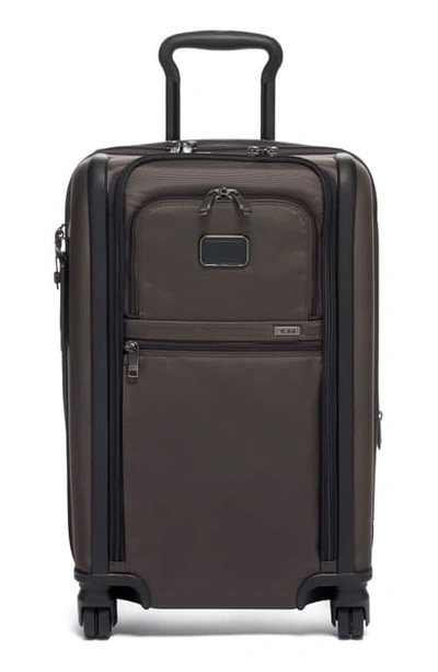 Shop Tumi Alpha 3 Collection 22-inch International Expandable Wheeled Carry-on In Coffee