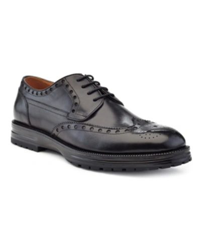 Shop Ike Behar Men's Rockrunner Oxfords Men's Shoes In Black