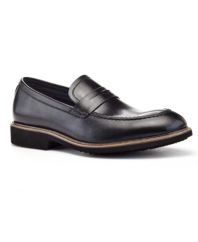 Shop Ike Behar Men's Samuel Hybrid Loafer Men's Shoes In Black
