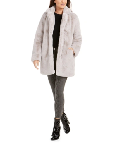 Shop Apparis Eloise Faux-fur Coat, Created For Macy's In Cloud
