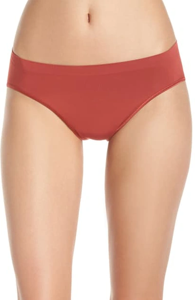 Shop Hanro 'touch Feeling' High Cut Briefs In Rouge 1414