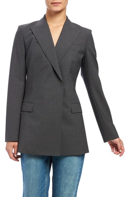 theory good wool blazer dress