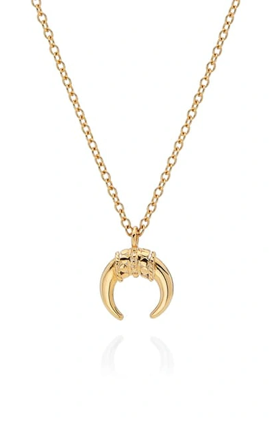 Shop Anna Beck Tusk Charm Pendant Necklace In Gold