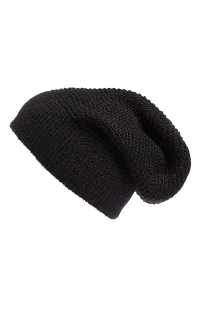 Shop Rebecca Minkoff Slouchy Beanie With Headphones - Black