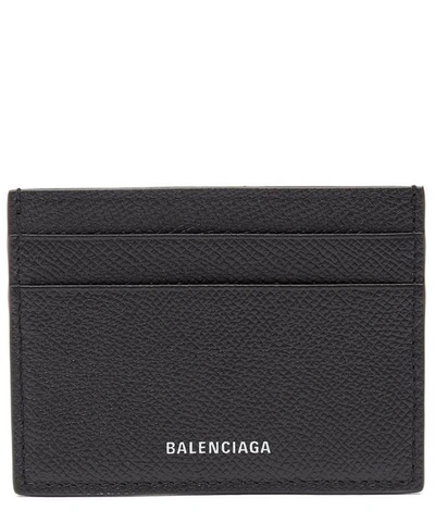 Shop Balenciaga Ville Cardholder In Black