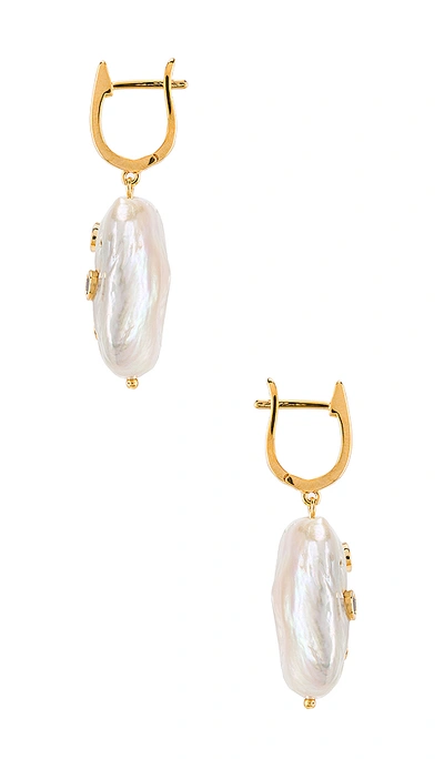 Shop Amber Sceats Callie Earrings In Gold