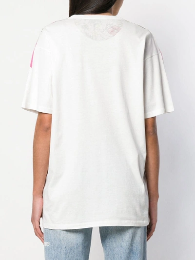 Shop Gucci Logo T-shirt In White
