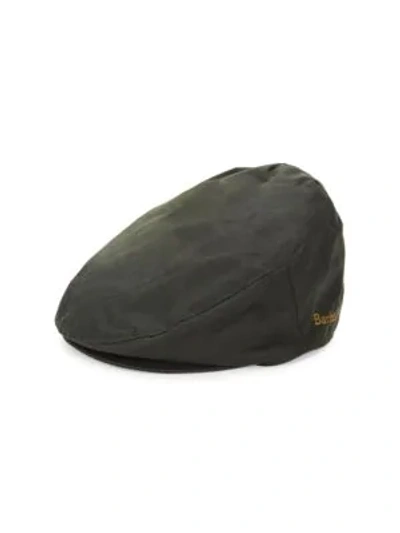 Barbour Icons Waxed Flat Cap In Sage | ModeSens