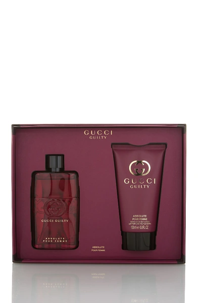 Shop Gucci Guilty Absolute Eau De Parfum 2-piece Gift Set