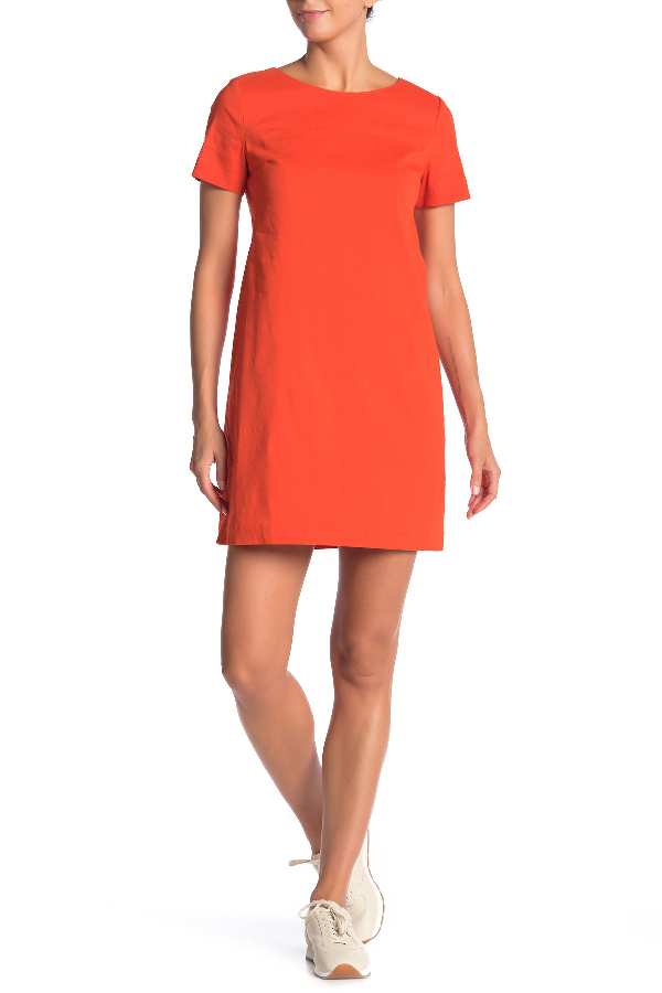 theory panel shift dress