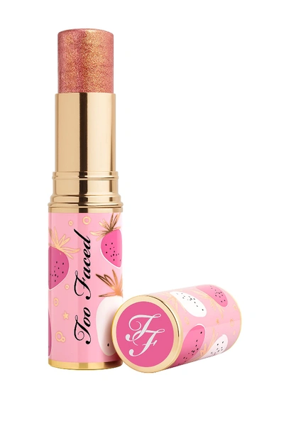 Shop Too Faced Frosted Fruits Highlighter Stick - Strawberry Sparkle