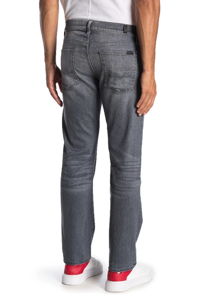 Shop 7 For All Mankind Slimmy Solid Slim Jeans In Light Grey