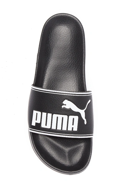 Shop Puma Leadcat Slide Sandal In Black