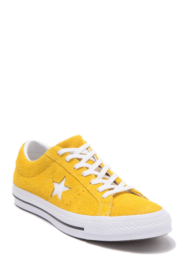 converse one star mustard yellow