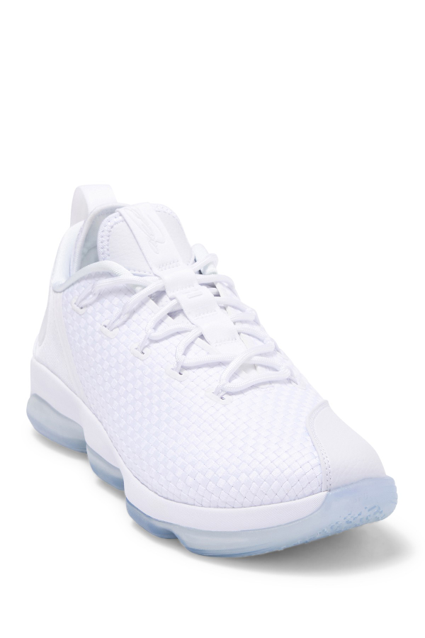 lebron xiv low white