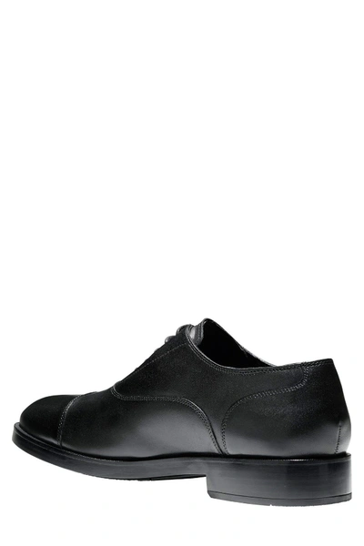 Shop Cole Haan Harrison Grand Cap Toe Oxford In Black/blac