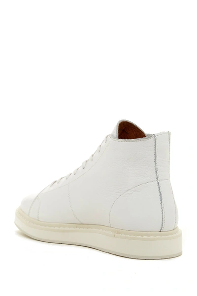 Shop Frye Mercer High Top Leather Sneaker In White