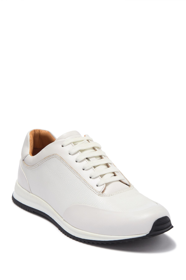 hugo boss legacy leather sneakers