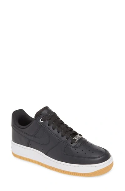 Shop Nike Air Force 1 '07 Premium Sneaker In Off Noir/ Off Noir/ Silver