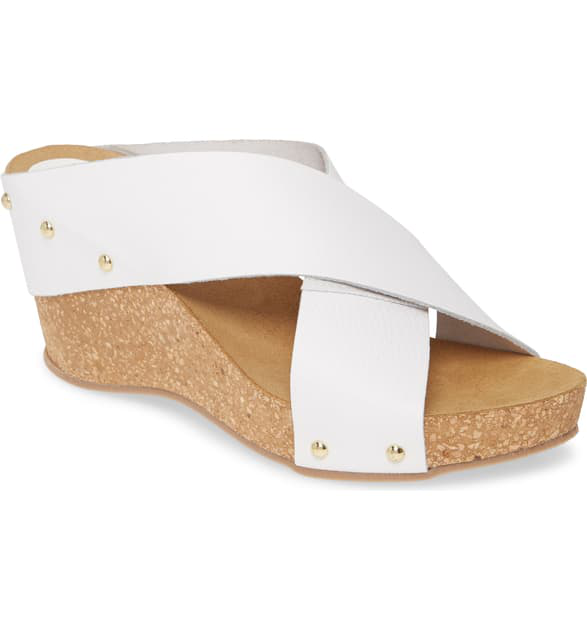 carvela white wedges