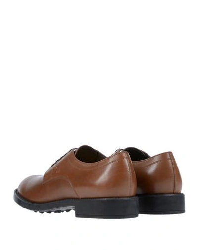 Tod's Lace-up Shoes In Beige