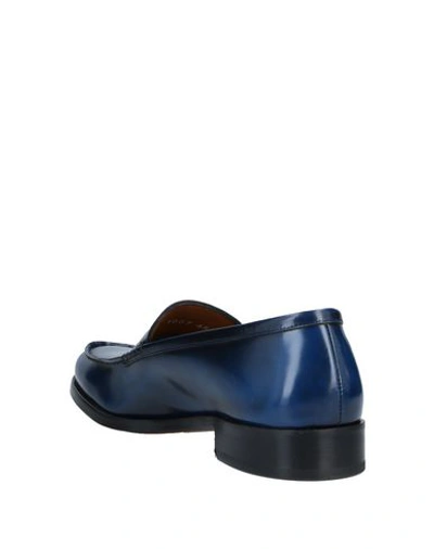 Shop Doucal's Loafers In Blue