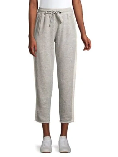 Shop Atm Anthony Thomas Melillo French Terry Drawstring Joggers In Heather Grey