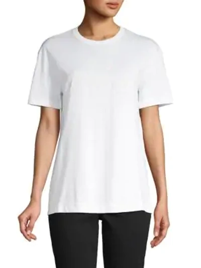 Shop Dolce & Gabbana Ti Amo Embroidery T-shirt In White