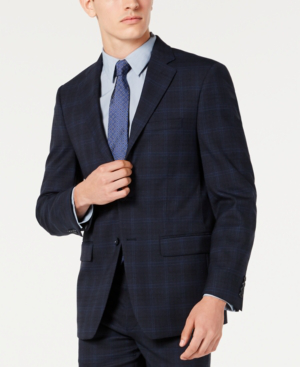 calvin klein slim fit suit jacket