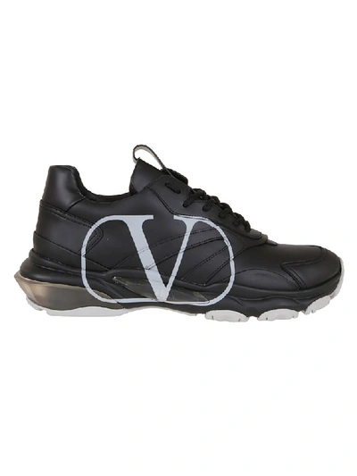 Shop Valentino Sneakers In A Nero Pastel Grey
