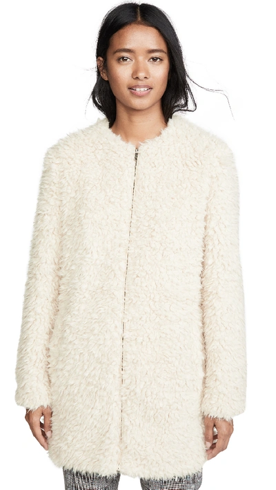 Shop Bb Dakota Soft Spot Faux Fur Jacket In Tan