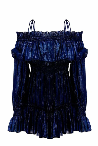 Shop Alice Mccall Night Moves Playsuit In Blue