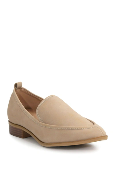 Shop Catherine Catherine Malandrino Westly Low Heel Loafer In Taupe Nb