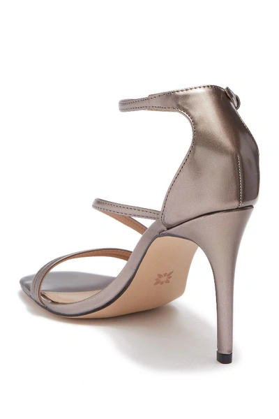 Shop Bcbgeneration Isabel Ankle Strap Sandal In Gunmetal