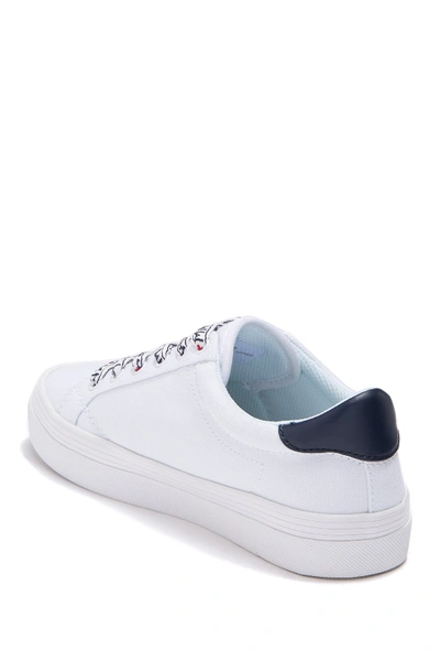 Tommy Hilfiger Fantim Canvas Sneakers In Whmfb