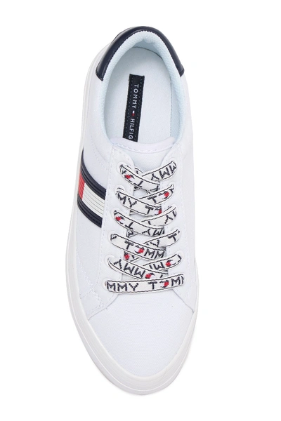 Shop Tommy Hilfiger Fanti Sneaker In Whmfb