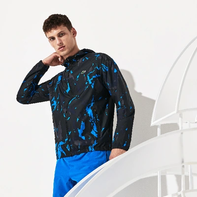 Lacoste Men's Sport Novak Djokovic Camo Print Jacket In Black,blue,dark  Grey,navy Blue | ModeSens