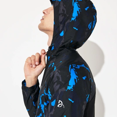 Lacoste Men's Sport Novak Djokovic Camo Print Jacket In Black,blue,dark  Grey,navy Blue | ModeSens