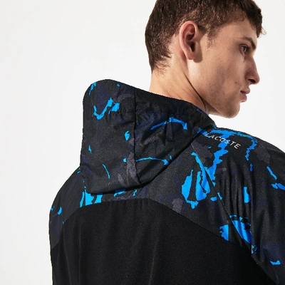 Lacoste Men's Sport Novak Djokovic Camo Print Jacket In Black,blue,dark  Grey,navy Blue | ModeSens