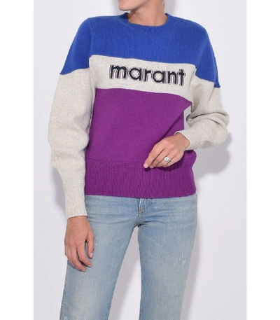 Shop Isabel Marant Étoile Kedy Sweater In Blue