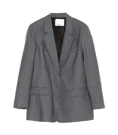 Shop 3.1 Phillip Lim / フィリップ リム Tailored Blazer In Medium Mélange Grey