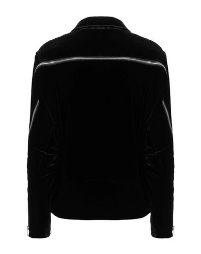 Shop Emporio Armani Man Jacket Black Size 44 Viscose, Cupro