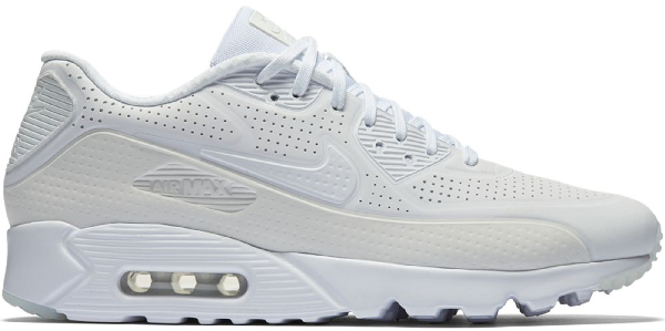 nike air max 90 ultra moire triple white