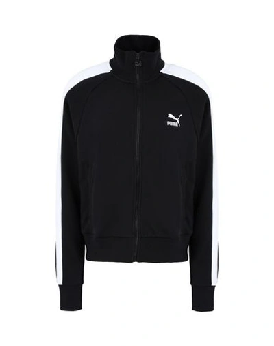 Shop Puma Athletic Sweatshirts In Black