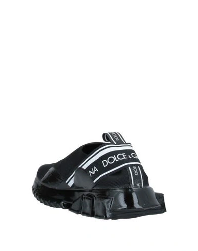 Dolce & Gabbana Sorrento Primeknit Low-top Sneakers In Black