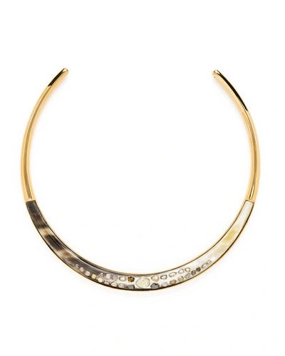 Shop Ashley Pittman Harper Horn Collar W/ Cognac Diamonds