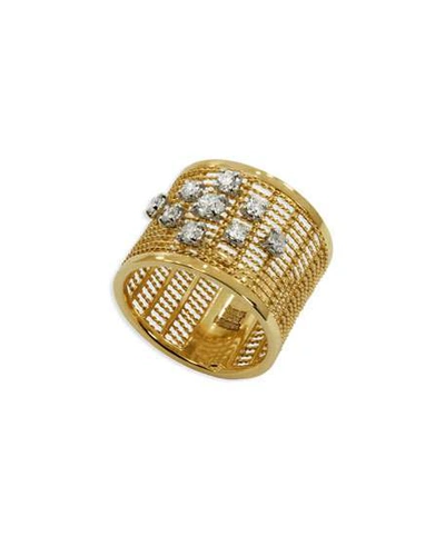 Shop Staurino Fratelli 18k Gold Renaissance Dancing Diamond Ring