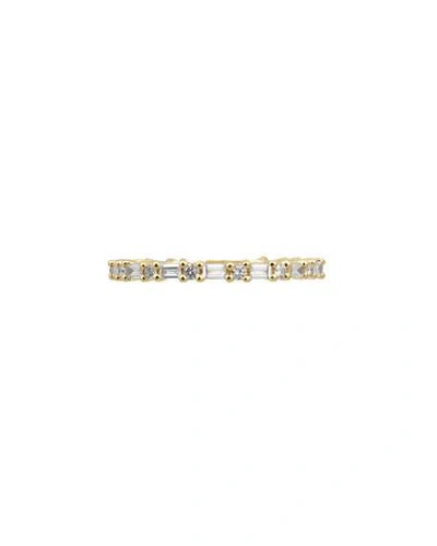 Shop Stevie Wren 14k Diamond Baguette Eternity Ring